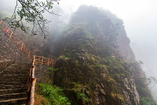 北帝山旅游景区风光