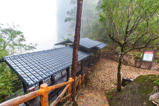 北帝山旅游风景区休息区