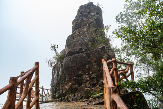 北帝山旅游景区奇石