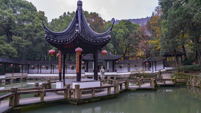 苏州天池山秋色