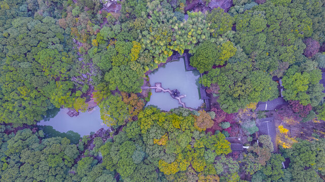 苏州天池山秋色