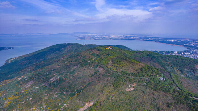 苏州东山太湖莫厘峰