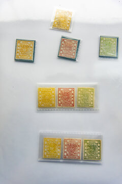 天津邮政博物馆的清代大龙邮票