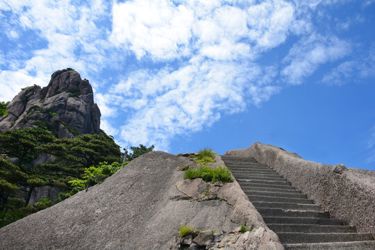 黄山莲花峰