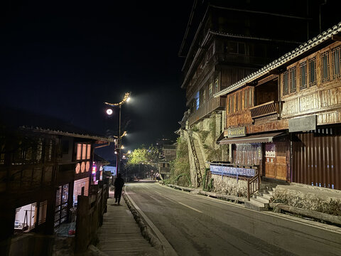 西江千户苗寨夜景