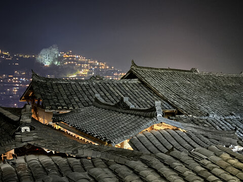 西江千户苗寨夜景