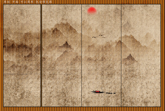 中式山水畫