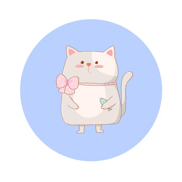 貓咪印花圖案