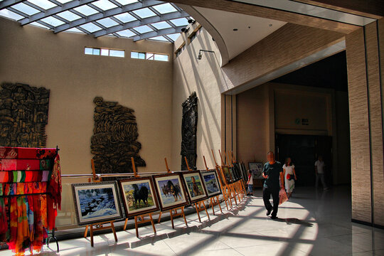 扎赉诺尔博物馆展览展厅