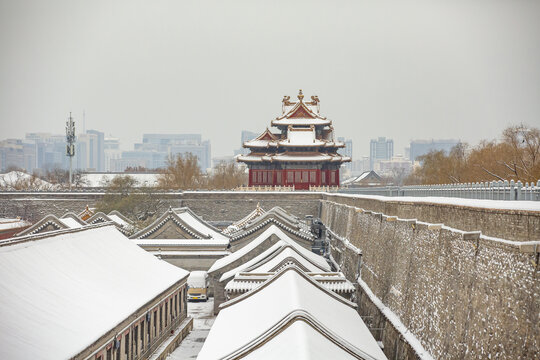 故宫雪景