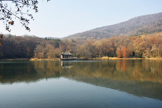 湖泊美景