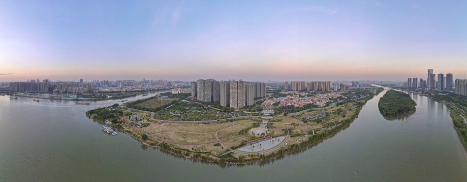 顺德陈村三字经公园全景