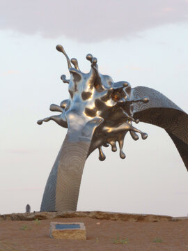 武威沙漠公园雕塑群