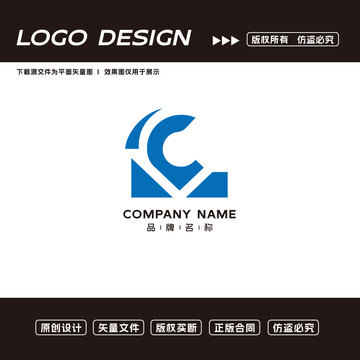 C字母logo標(biāo)志