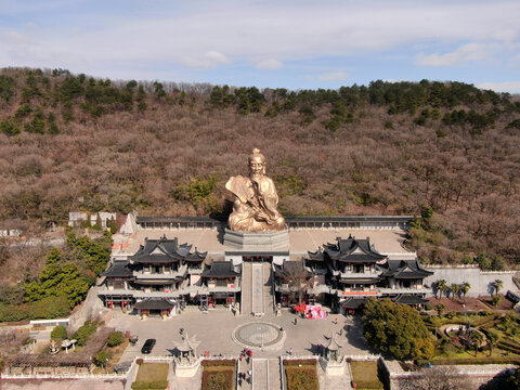 茅山老子像正面