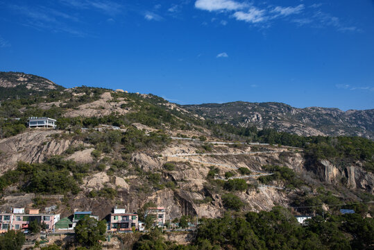 福建霞浦东壁海边滩涂风景