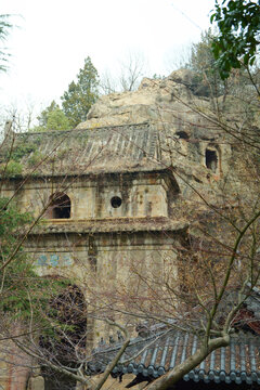 栖霞山栖霞寺三圣殿