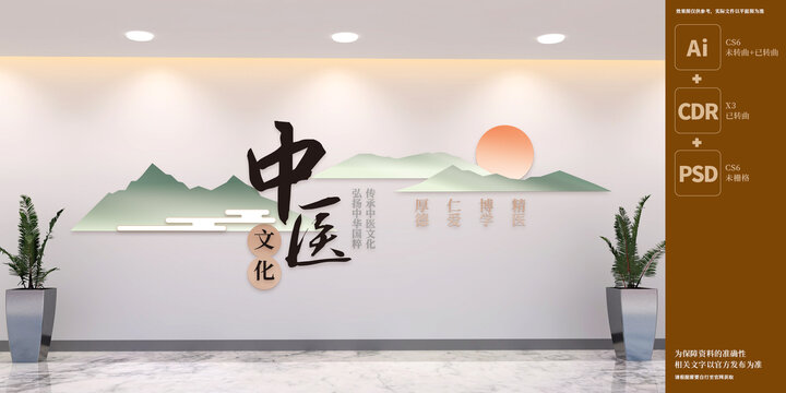 传统中医文化墙
