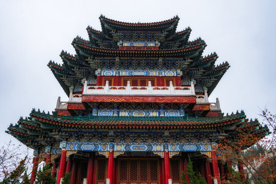 张家界天门山寺正面