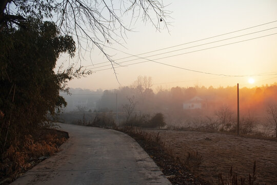 乡村马路