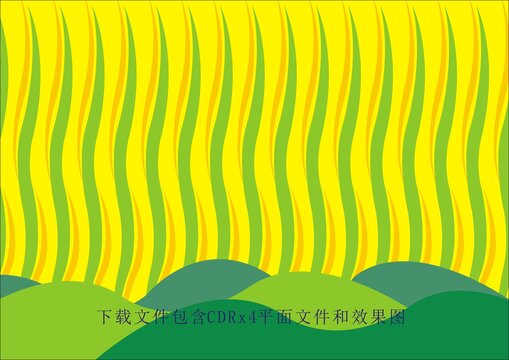 抽象個性底紋線條云紋山峰