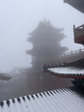 老君山雾雪