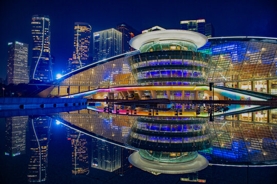 杭州城市夜景