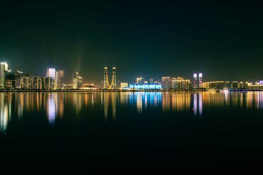 杭州城市夜景