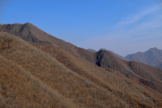 秋日山景