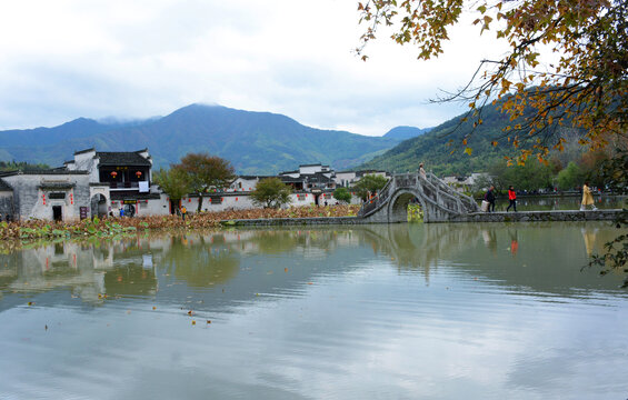 水墨宏村