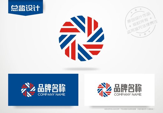 公司标志设计古钱币logo