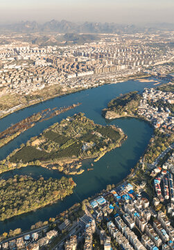 桂林市漓江江心洲湿地