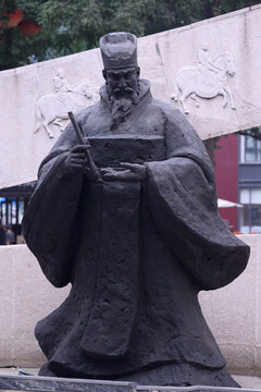 韓幹雕塑