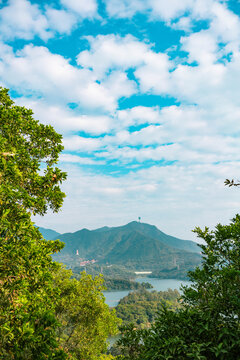 户外徒步风景