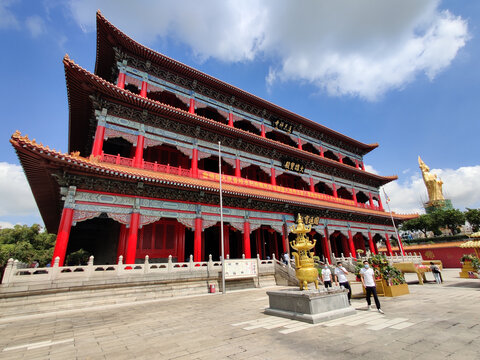 莲花山风景