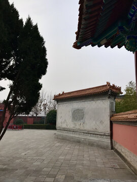 河南永城劉邦斬蛇處景區照壁