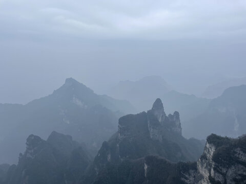 湖南张家界天门山风景区