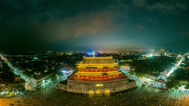 明中都鼓楼夜景