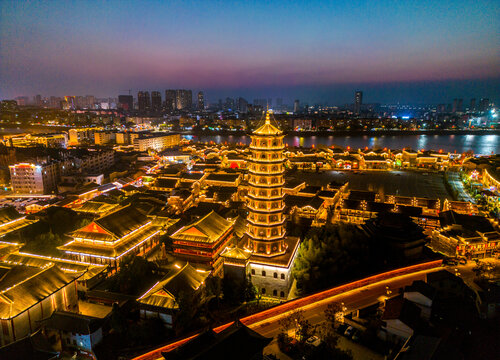 抚州文昌里夜景