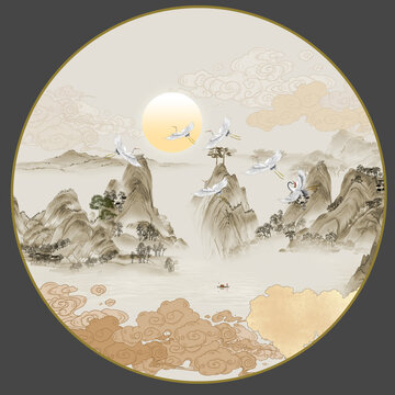 传统山水画