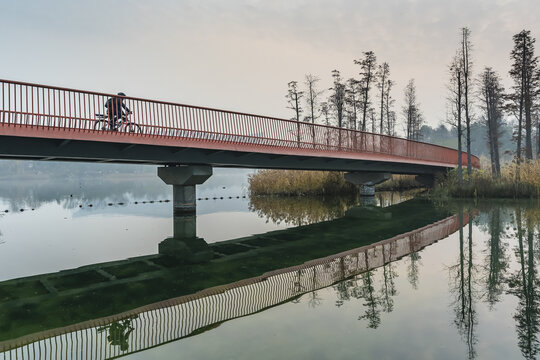 锦城湖风光