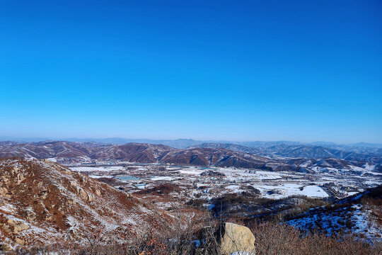 雪后山川