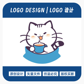 猫咖logo设计