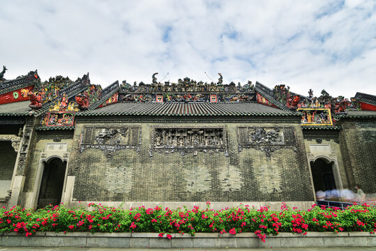 广州陈家祠建筑风光