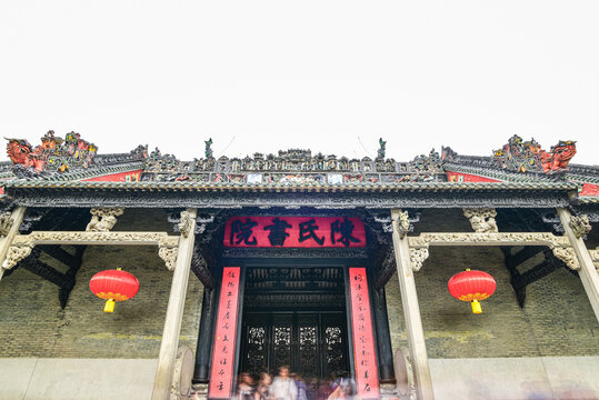 广州陈家祠建筑风光