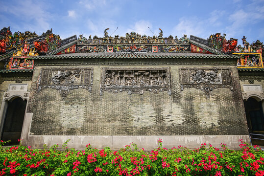 广州陈家祠建筑风光