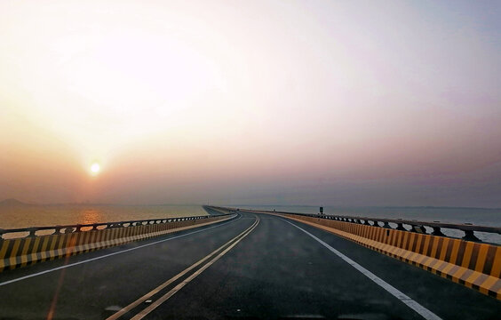 日落南澳大桥