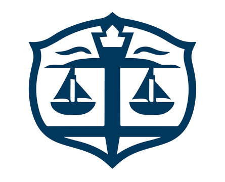 船錨海運(yùn)貿(mào)易LOGO商標(biāo)