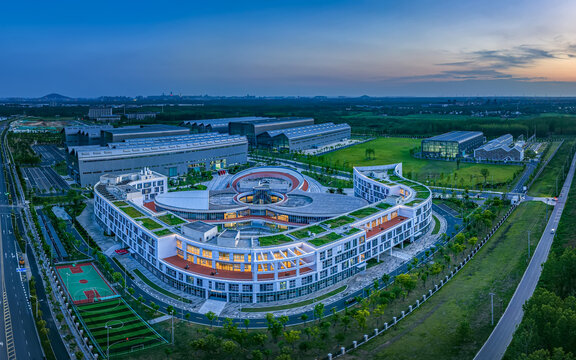 合肥大科学园区夜景