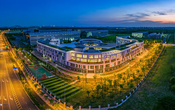 合肥大科学园区夜景